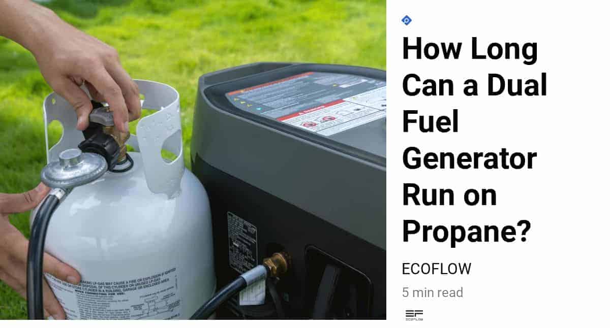 How Long Can a Generator Run on Propane