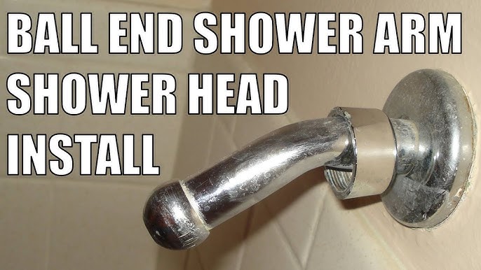 How to Replace Shower Arm Adapter